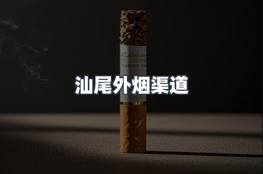 汕尾外烟渠道